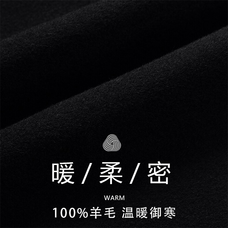 SJ88882秋冬新款男士外套翻领羊毛拼绵羊皮真皮皮衣双面尼皮夹克,男装皮衣,电商B360