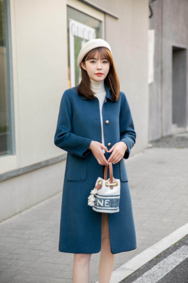 冬装新款：双面羊绒大衣中长款M一XX，其它，拉思维加丝