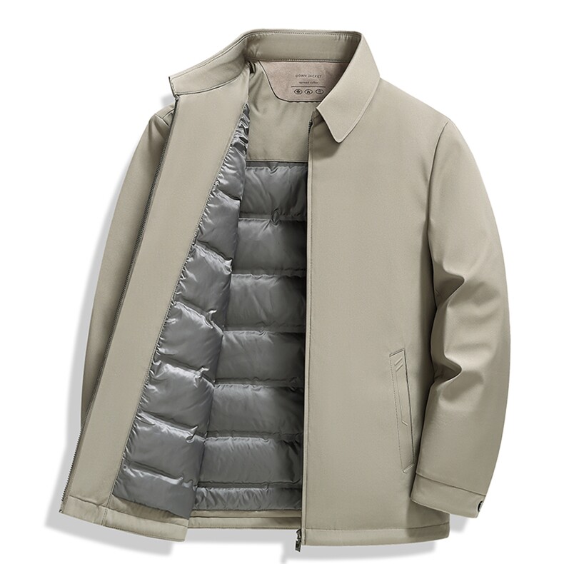 冬季加厚保暖羽绒服立领男士羽绒衣潮流休闲大码A266-YR2521-P165，男装羽绒服，电商A266