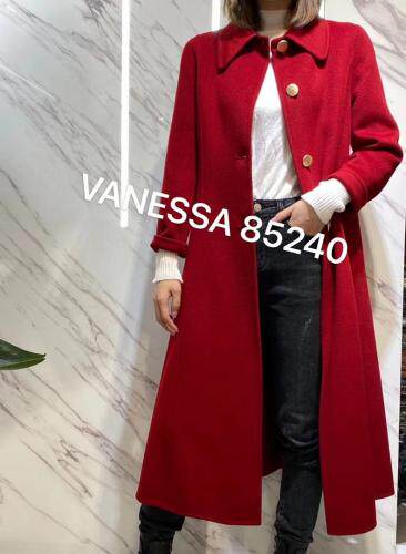 100%全手工羊毛大衣，定制款，女装，VANESSA