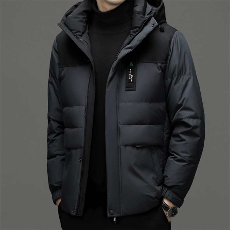 CSYR88217钱塘2020-2冬季新款百搭简约中年男士厚款羽绒服P280,男装羽绒服,钱塘207-2
