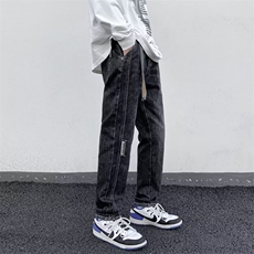 2023美式牛仔裤男春秋新款休闲直筒裤XB49P48，男装牛仔裤，星座1116-2