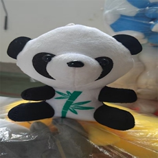 鑫乐毛绒玩具厂 十个起售	竹叶熊猫