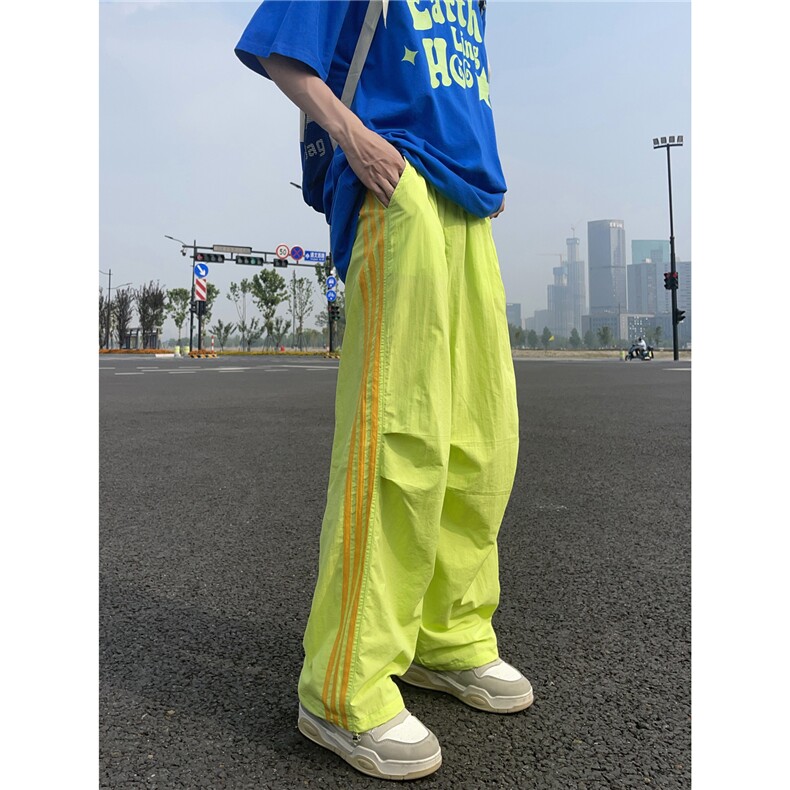 XZ612-K661-P55控75夏季多巴胺糖果色薄款伞兵裤速干裤冰丝裤10,男装休闲裤,星座612
