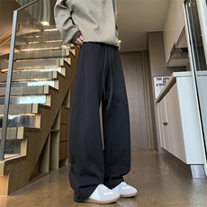 秋季新款弯刀拼接卫裤XZ604-K131-特P35控68，男装休闲裤，星座604