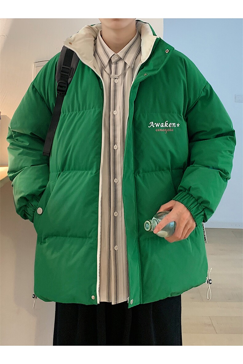 秋冬新款男百搭港风棉衣M068B-P90控148,男装棉衣,星座717