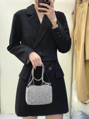 【现货】新款韩版腰带西装裙，女装西装，Yellow y.意罗