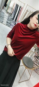 秋冬新款现货，补货款经典白搭丝绒小衫
S_3XL图片