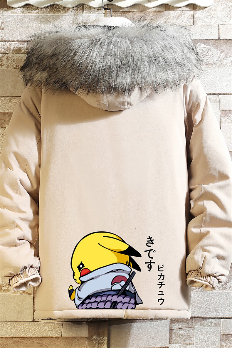 MM48036-P130冬季大毛领衣男士大码加厚袄男服砖墙,男装棉衣,电商A040A