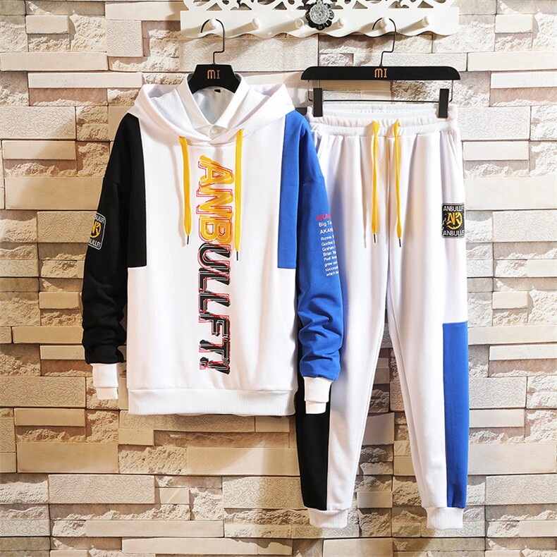 有报告男士卫衣套装青少年运动服男两件套DS239T,男装卫衣,电商A102