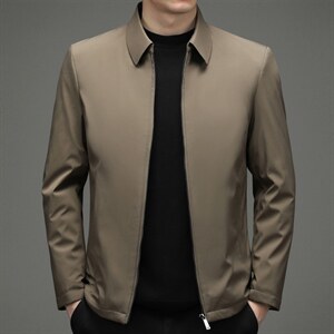 中年男新款冬季加厚棉服爸爸冬装短款棉衣外套 ZL39982-P125图片