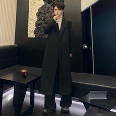 （）黑色长款西装外套西服大衣2811-P125(夹棉28112-p140)，男装西服，星座910-5