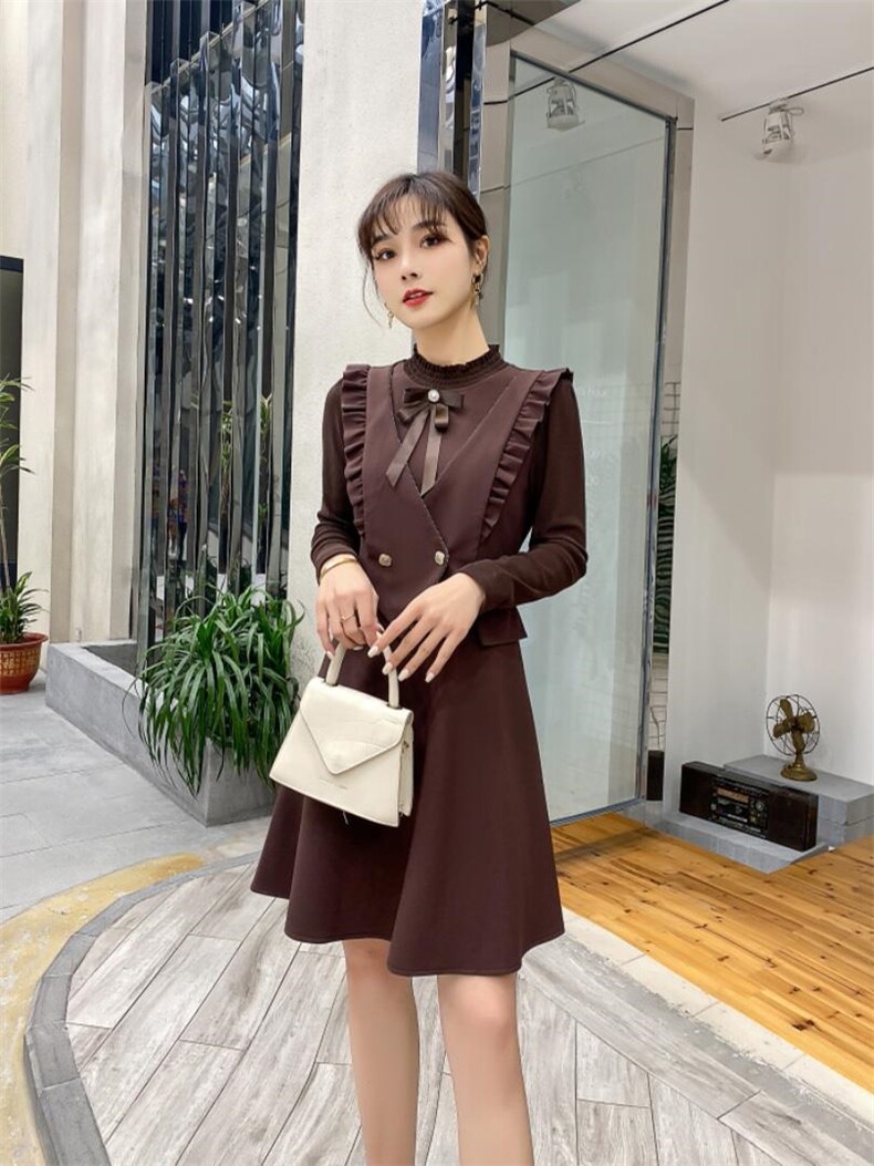 淑女型连衣裙，女装连衣裙，千禧宏运