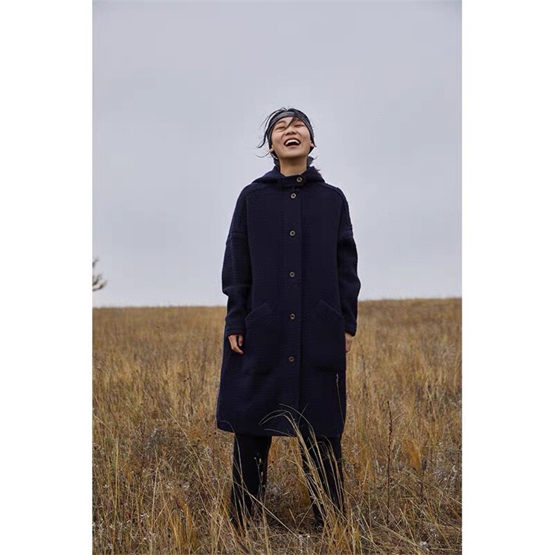 新款35%羊绒加厚羊绒大衣空气层重磅秋冬新款中长款,女装羊绒大衣,以美红杉羊绒