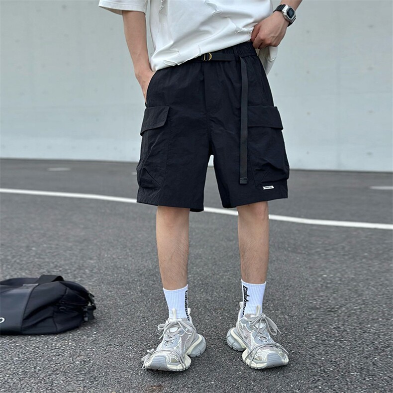 大口袋美式机能工装短裤男宽松运动休闲裤A329-K951-P48,男装休闲裤,电商A329