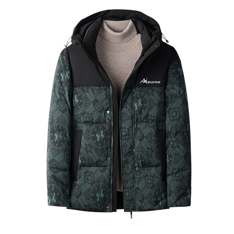 BN22753钱塘2020-2冬季时尚百搭厚款中年男士85鸭绒羽绒服P230,男装羽绒服,钱塘207-2