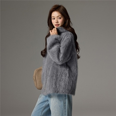 2025秋冬百搭短款翻领大衣软糯舒适，女装双面呢大衣，荣图大衣