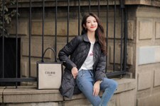 90绒羽绒服，女装羽绒服，卡西姆