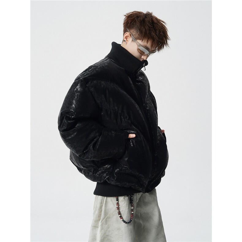 B370-MY259-特P105控178100聚酯纤维立领棉衣外套短款男棉服,男装棉衣,电商B370