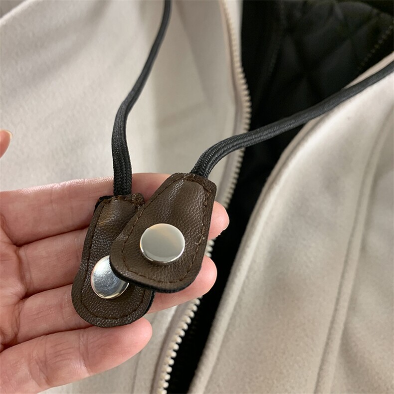 EQ158冬季加厚棉衣外套男女宽松呢料外套假两件呢大衣冬装P148,男装棉衣,电商C306-1