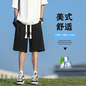 短裤夏季男款薄运动裤子休闲大码五分裤裤衩 DK522-特批22控48图片