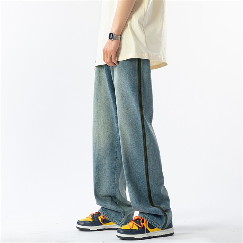 C315-G089高品质美潮高街重工洗水牛仔裤(P60限78)5,男装牛仔裤,电商C315