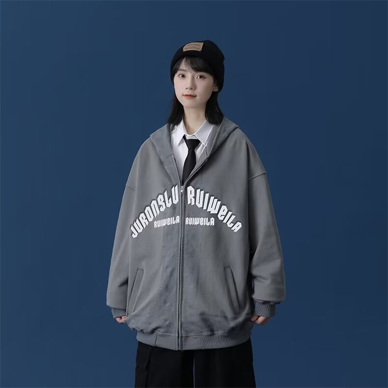 卫衣男潮牌秋冬高街hiphop外套W7021P35,男装卫衣,星座1116-2