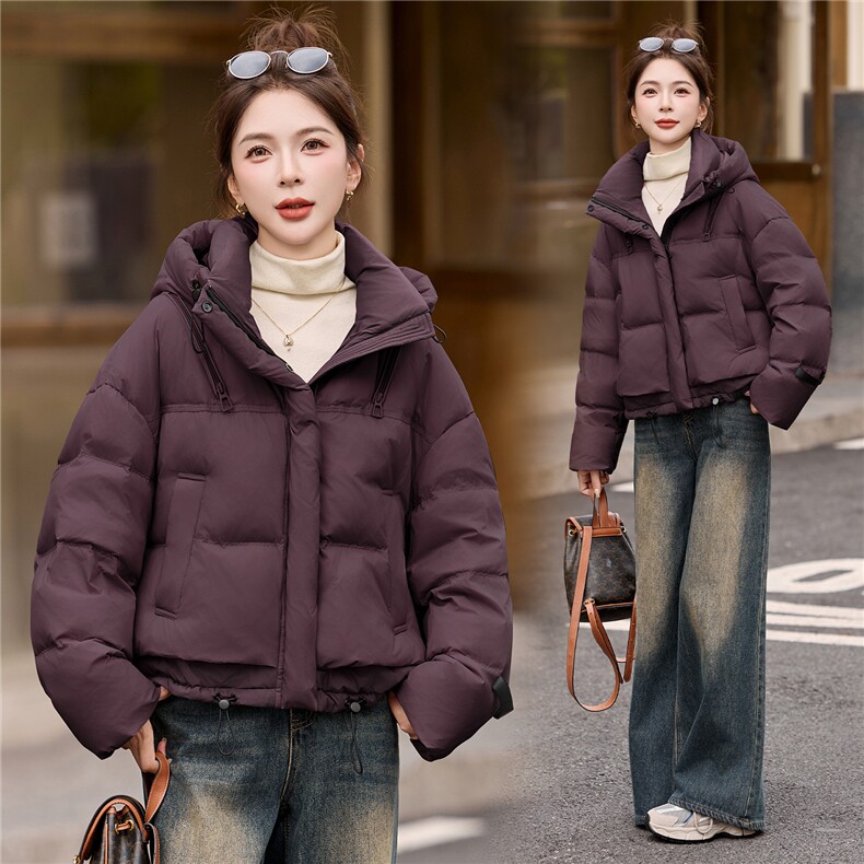 主推现货2025新款羽绒服气质时尚出众省心好搭配时髦不费力，女装羽绒服，尚娜萱