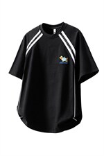 1腊肠狗刺绣美式凉感速干棉大码M-5XL短袖T恤DX78019P35控58，男装T恤，星座226-2