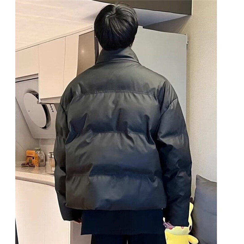 【有货】DW225-P93高级感PU皮棉服男冬季2025新款潮牌棉衣棉袄,男装棉衣,星座603-2