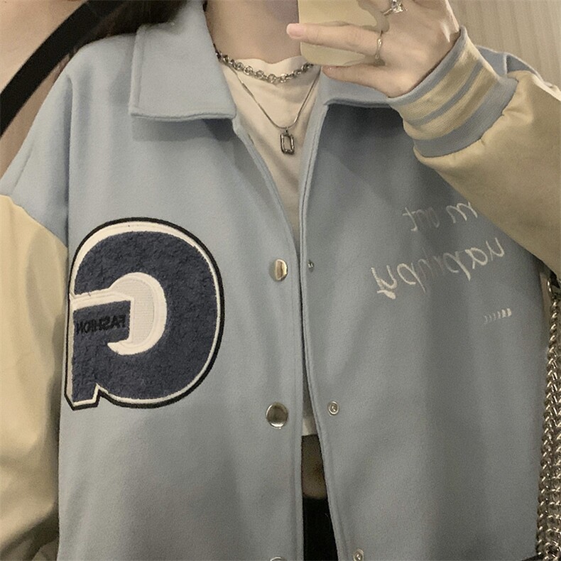 美式复古金属扣麂皮绒翻领风衣外套女设计感小众大衣学生C340-85,男装风衣,星座911-2(原星座613-2）