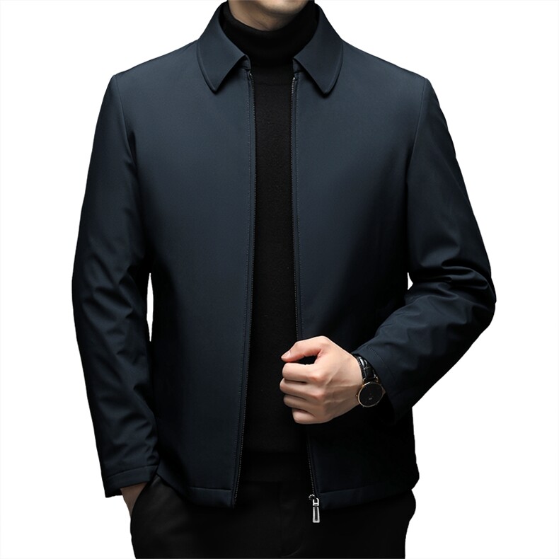 CSYR21999钱塘2020-2冬季新款时尚休闲简约中年男士羽绒服P180,男装羽绒服,钱塘207-2