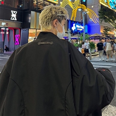 F520P68秋冬小众个性休闲夹克外套宽松日系男装，男装夹克，星座512-6