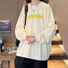 抖音得物供货量大从优可提供视频美式长袖T恤CT818特P25，男装T恤，电商A486-1