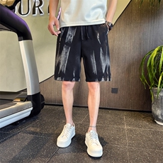 DK352P5878小伙风店主风休闲裤夏季薄款五分裤短裤，男装牛仔裤，电商B340