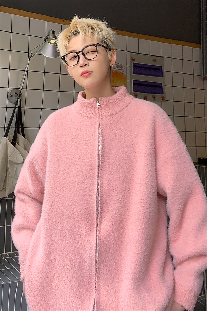 量大优供视频港风开衫毛衣针织衫男XH14-特p55,男装针织衫/毛衣,电商B367