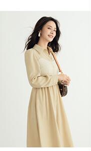 【现货】22秋季新品 拼接修身连衣裙图片
