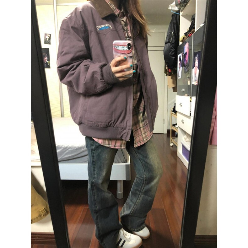 【有货】cleanfit紫色底特律外套男高级感工装夹克8158HH-特P65,男装夹克,星座1007（原301D）