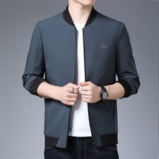 M2133钱塘2021-2春季男士连帽夹克商务高端男装P120控价不低198，男装夹克，钱塘207-2