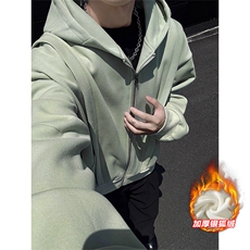 果绿色加绒
