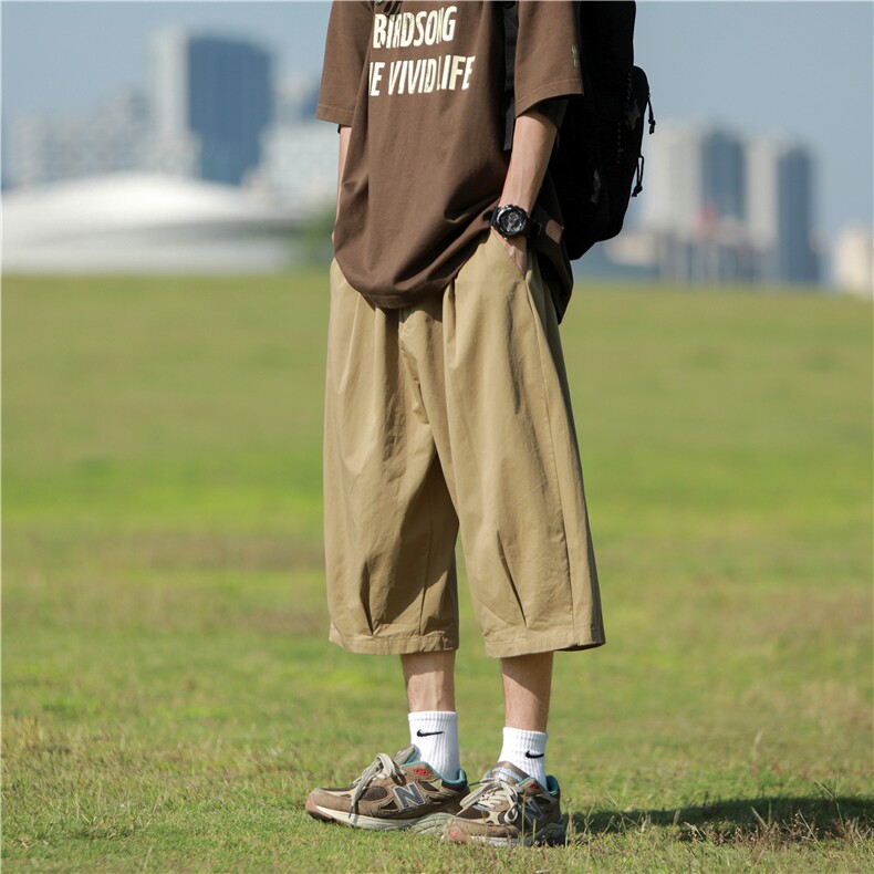 XZ222-1/QFK01/P55/控68宽松休闲七分裤,男装牛仔裤,星座809A(原222-1)