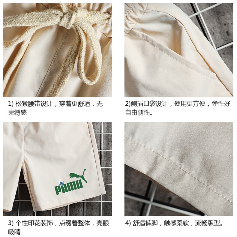 DK39227-P15港风休闲短裤男士大码运动五分裤男中裤男马裤网格,男装休闲裤,电商A040A