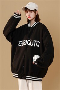 现货2025男春装新款中性百搭情侣棒球服夹克外套D201-DM89-P70图片