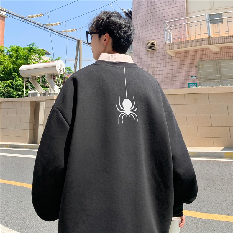 高品质！360克重磅秋季潮牌宽松圆领卫衣FY343p35加绒p45控58,男装卫衣,星座610B-1