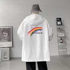 连帽夹克男大码胖子棒球服上衣外套JK65064-P45，男装夹克，电商A040