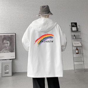 连帽夹克男大码胖子棒球服上衣外套JK65064-P45图片