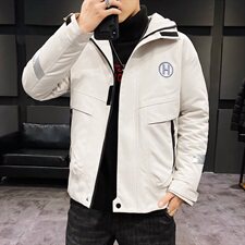 男士休闲连帽加厚保暖棉衣外套棉服棉袄冬季防寒开衫男装M988，男装棉衣，电商B226-2（原B217-2）