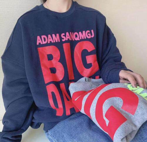 现货欧货大字母卫衣，女装卫衣/绒衫，青迈国际