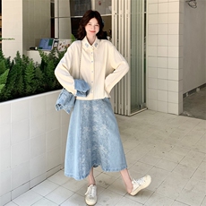 2026春季现货2C068-3574P205K328（提花牛仔三件套），女装套装/套裙，2C068