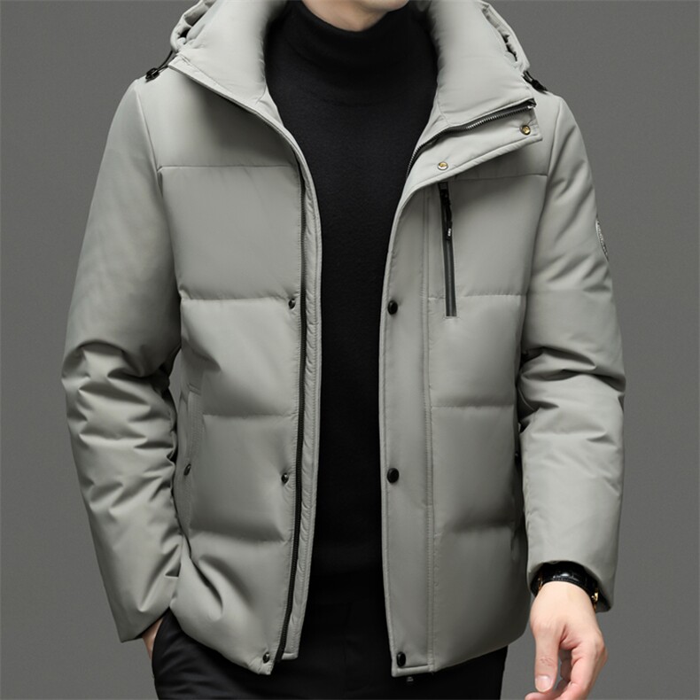 羽绒服男士新款秋冬季宽松休闲中青年保暖连帽外套FF9758-P315,男装羽绒服,星座1105-3